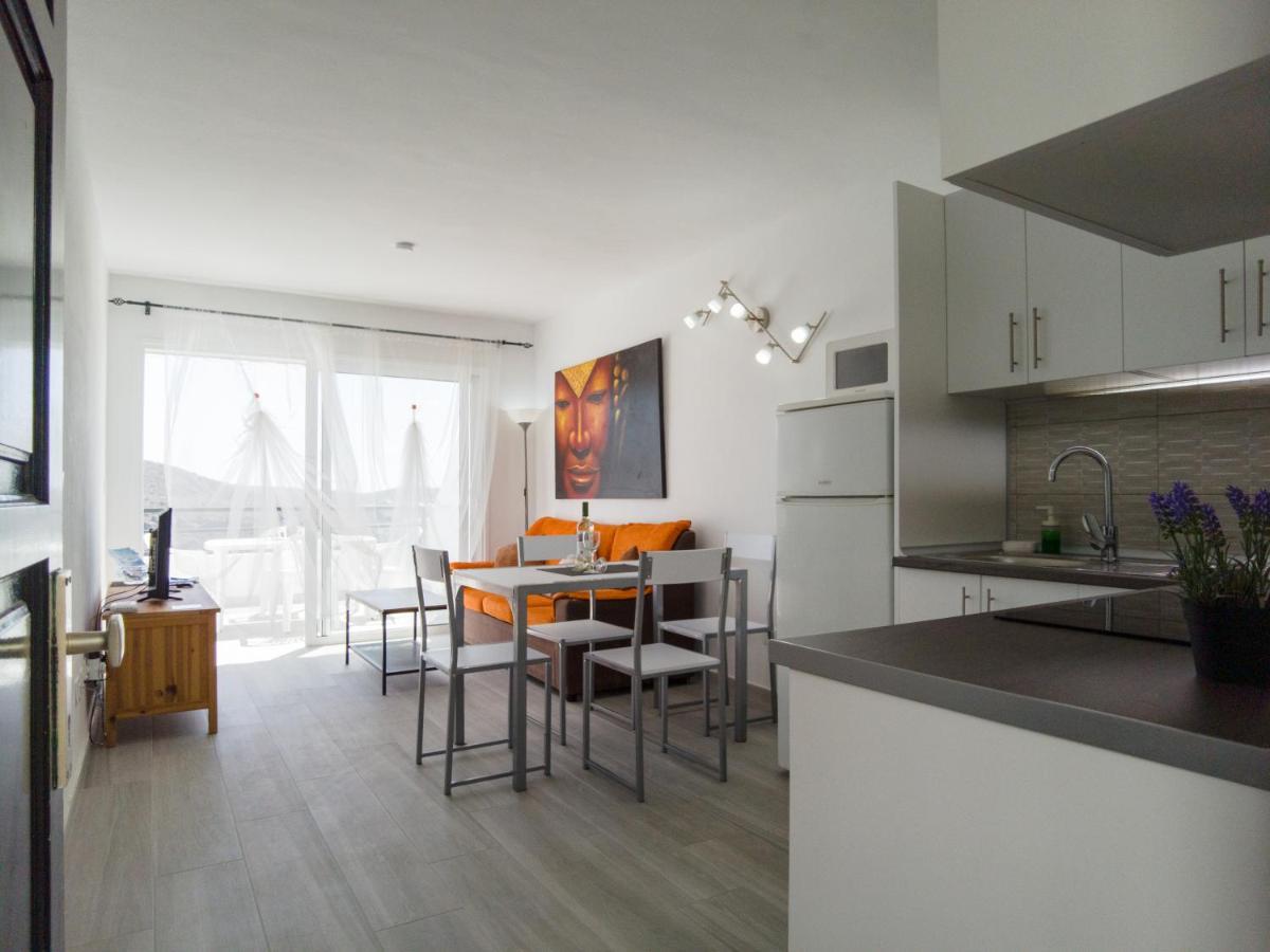 Puerto Rico Apartamento 1 Dormitorio Wifi Piscina Mogán エクステリア 写真