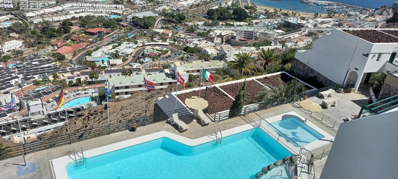 Puerto Rico Apartamento 1 Dormitorio Wifi Piscina Mogán エクステリア 写真