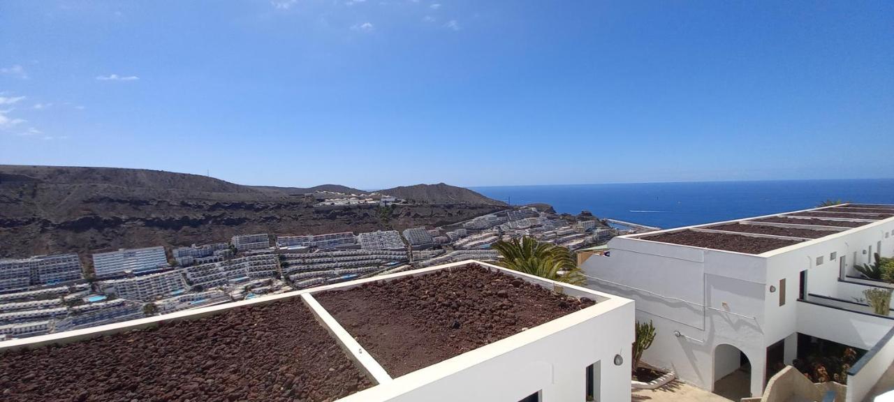 Puerto Rico Apartamento 1 Dormitorio Wifi Piscina Mogán エクステリア 写真